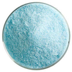 90 Frit Opal Fine Light Cyan - Stained Glass Express 