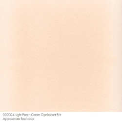 90 Frit Opal Fine Light Peach Cream - Stained Glass Express 