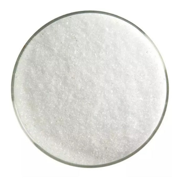 90 Frit Opal Fine Translucent White - Stained Glass Express 