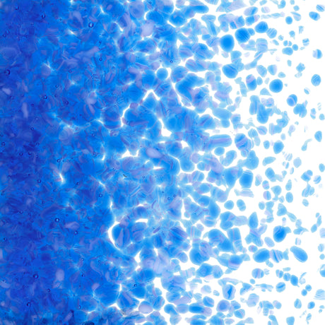 90 Frit Opal Medium Caribbean Blue White Streaky