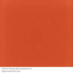 90 Frit Opal Medium Pimento Red - Stained Glass Express 