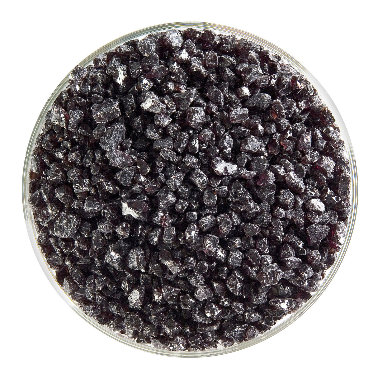 90 Frit Transparent Coarse Dark Rose Brown