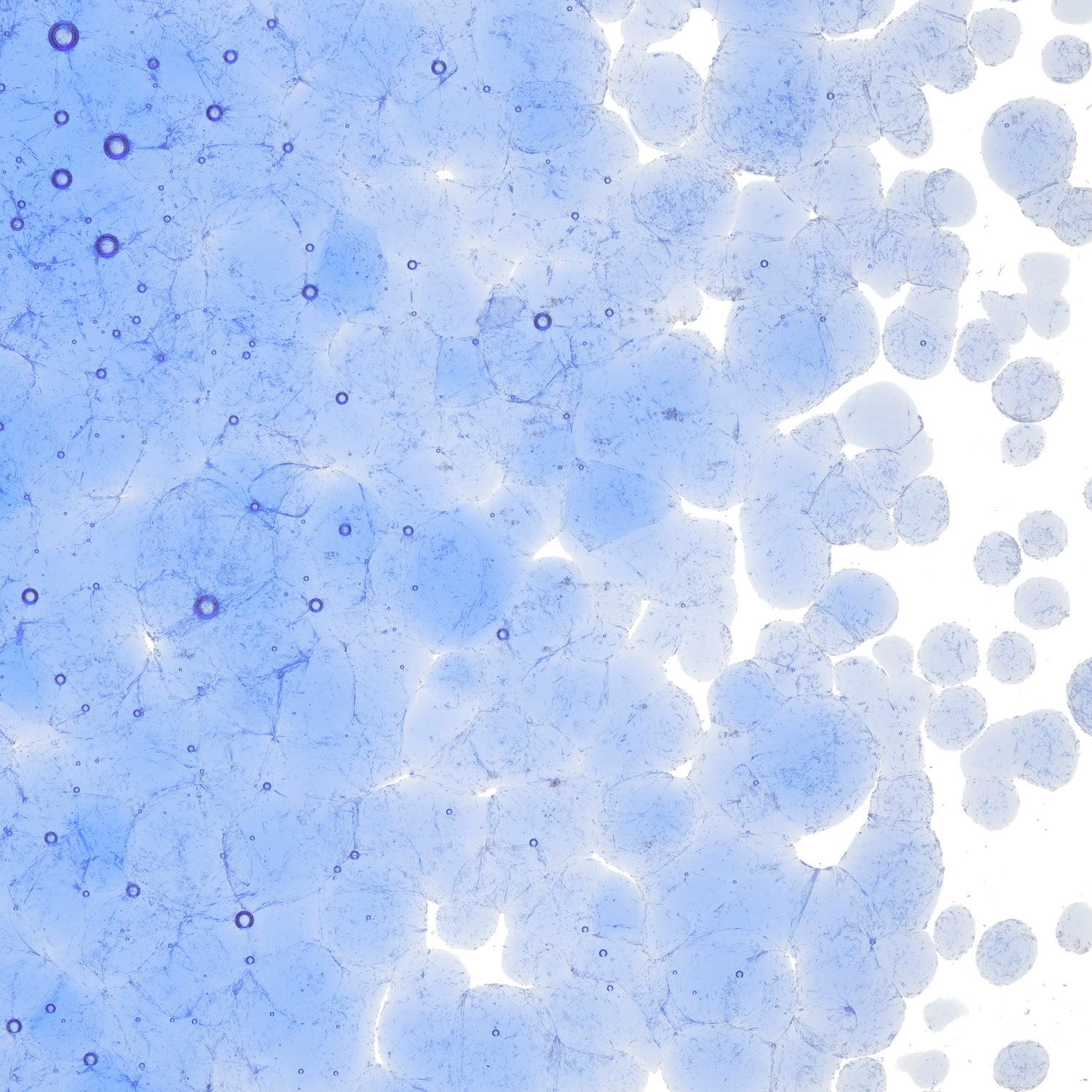 90 Frit Transparent Coarse Light Sky Blue