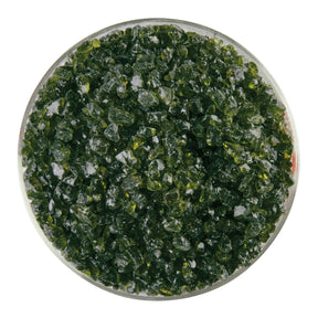 90 Frit Transparent Coarse Lily Pad Green