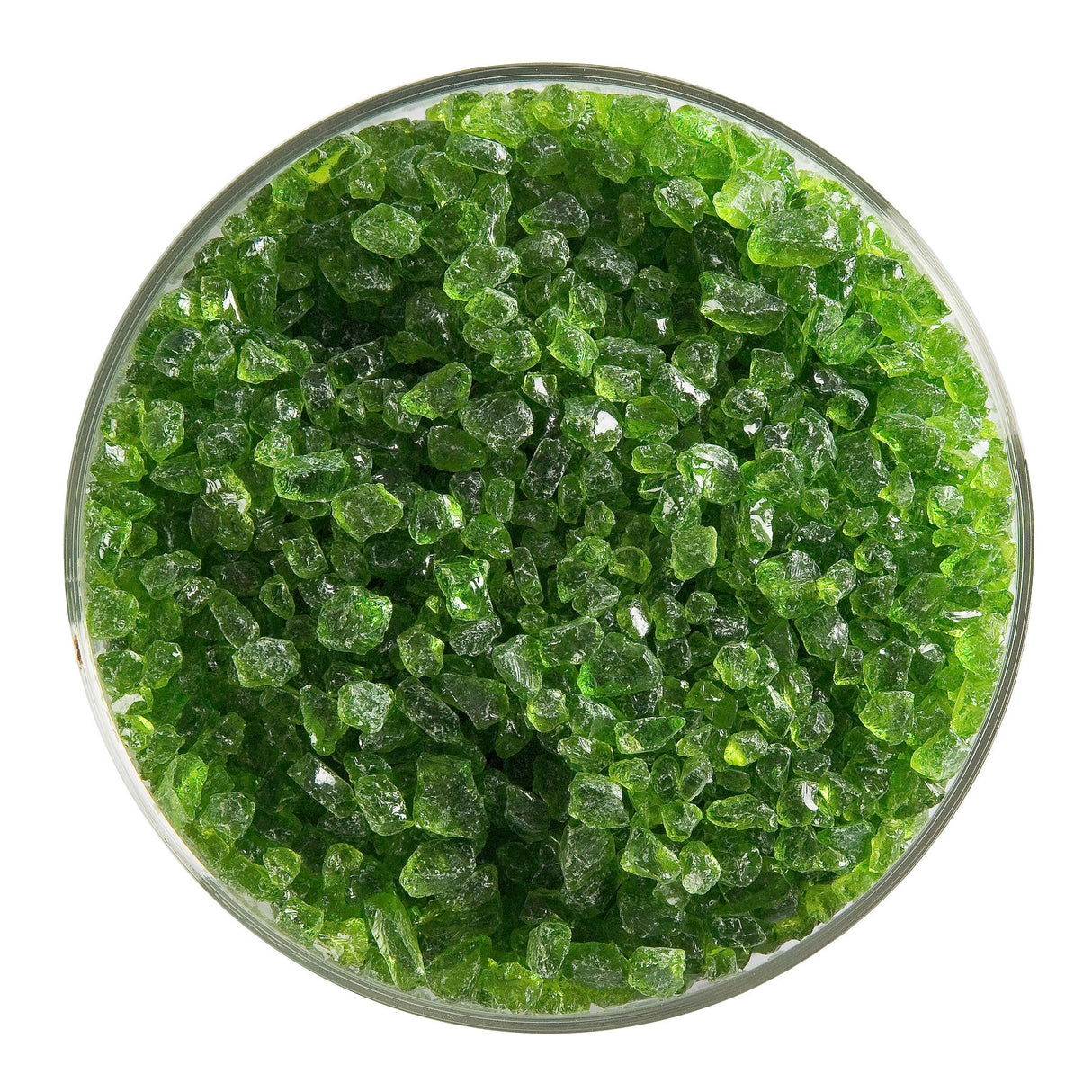 90 Frit Transparent Coarse Spring Green
