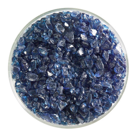 90 Frit Transparent Coarse Steel Blue