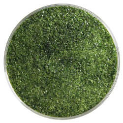 90 Frit Transparent Fine Light Green Aventurine - Stained Glass Express 