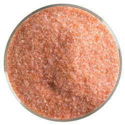 90 Frit Transparent Fine Sunset Coral - Stained Glass Express 