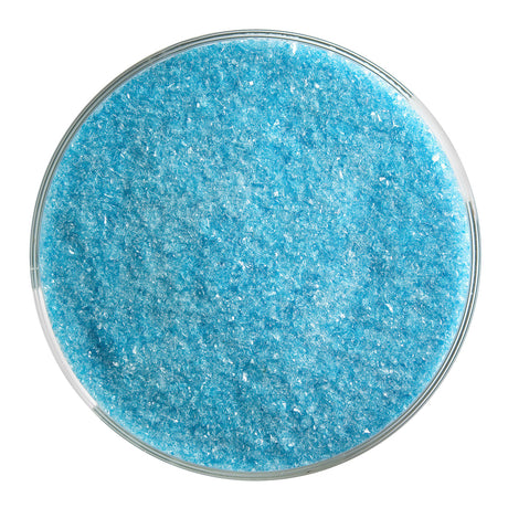 90 Frit Transparent Fine Turquoise Blue
