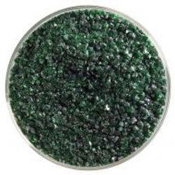 90 Frit Transparent Medium Aventurine Green - Stained Glass Express 