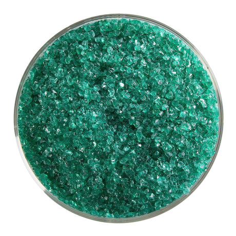 90 Frit Transparent Medium Emerald Green