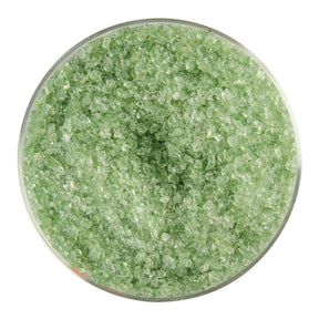 90 Frit Transparent Medium Leaf Green