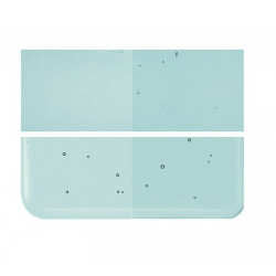 90 Frit Transparent Medium Light Aquamarine Blue - Stained Glass Express 