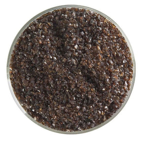 90 Frit Transparent Medium Sienna - Stained Glass Express 