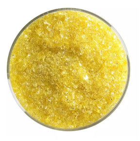 90 Frit Transparent Medium Yellow - Stained Glass Express 
