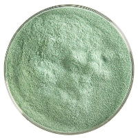 90 Frit Transparent Powder Green Aventurine - Stained Glass Express 