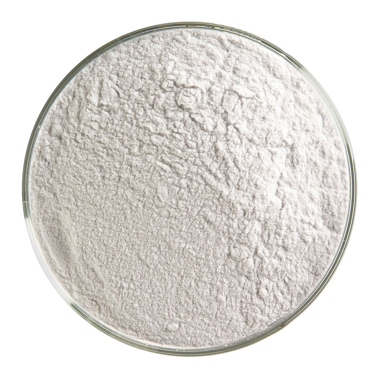 90 Frit Transparent Powder Light Silver Gray