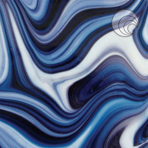 96 COE Blackberry Cream Opal - Stained Glass Express 