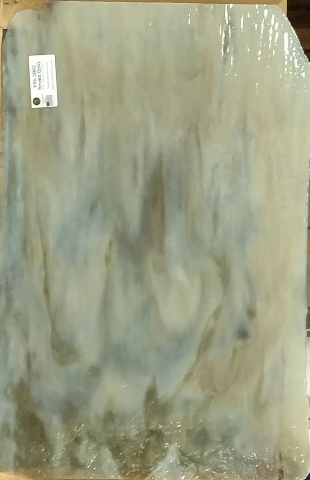 96 COE Brown Opal - Stained Glass Express 