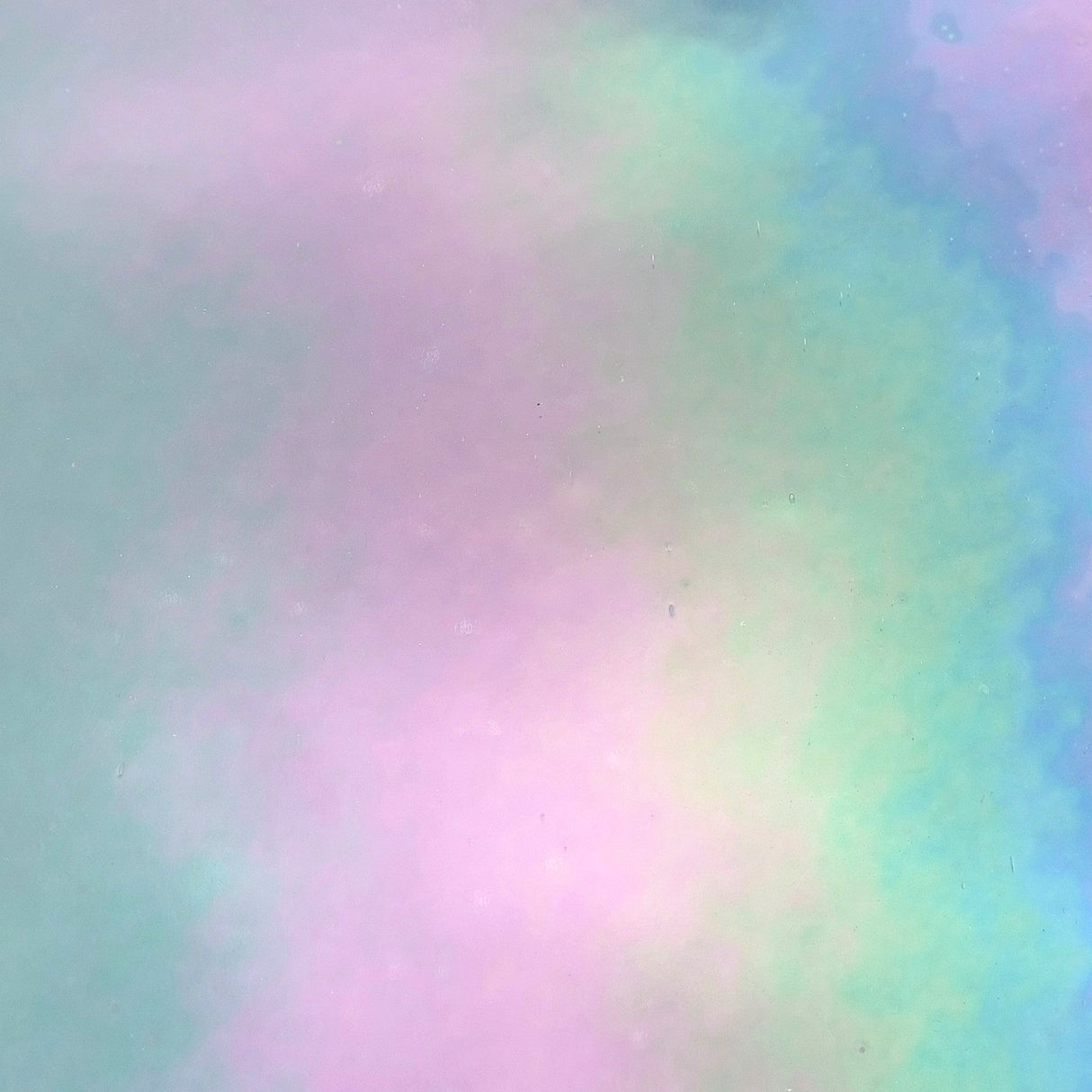 96 COE Clear Ice Iridescent