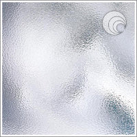 96 COE Clear Small Hammered - Stained Glass Express 