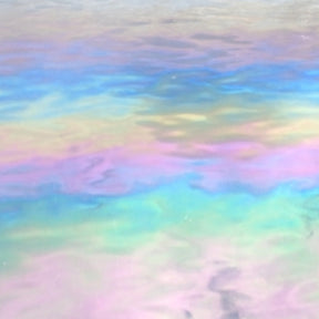 96 COE Clear Waterglass Iridescent