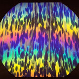 96 COE Clear under Spirit Murano Rainbow Dichroic