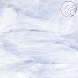 96 COE Clear w/ White - Stained Glass Express 