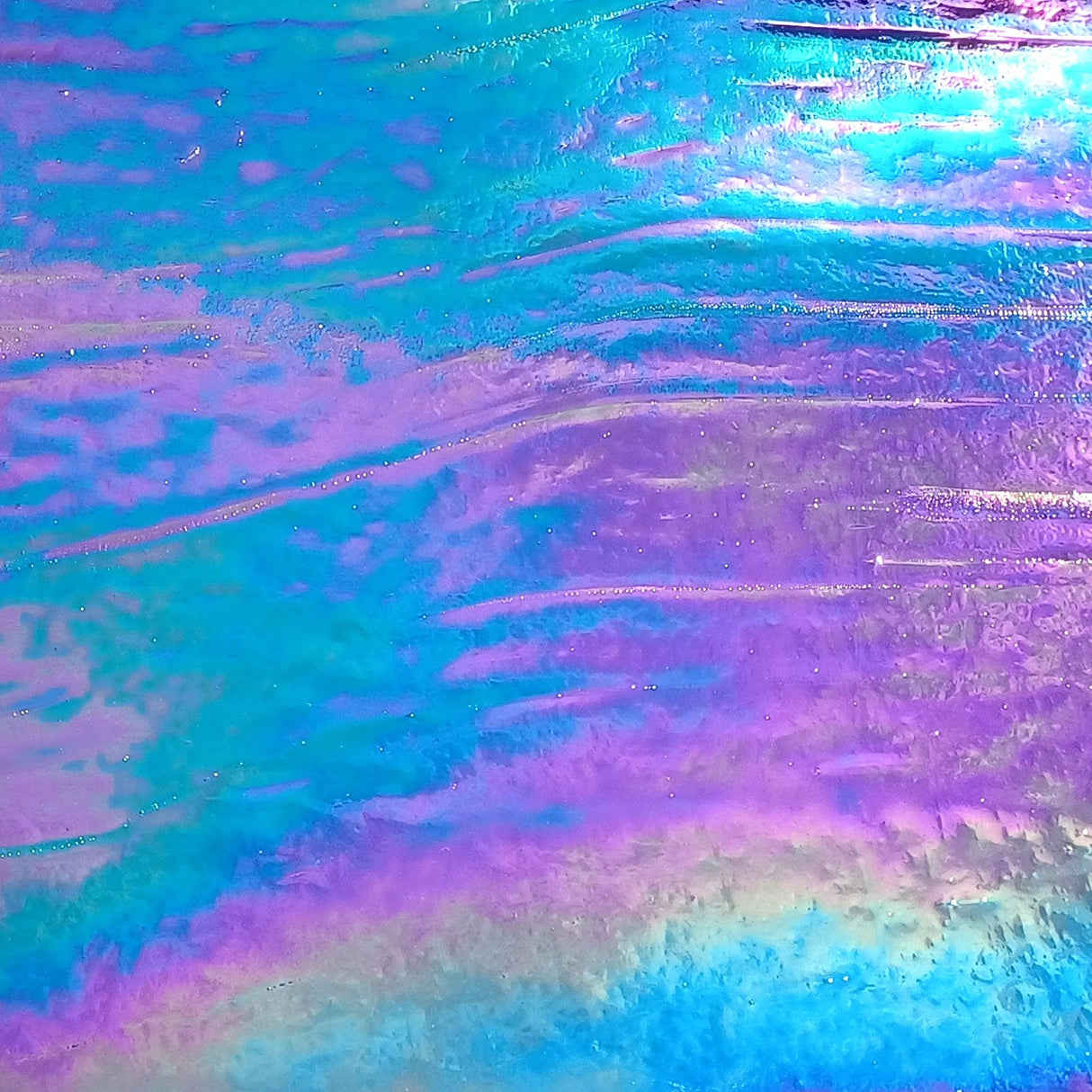96 COE Cobalt Blue Opal Iridescent