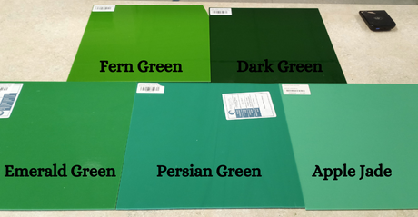 96 COE Dark Green Opal - Stained Glass Express 