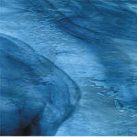 96 COE Deep Steel, Sky Blue Waterglass - Stained Glass Express 