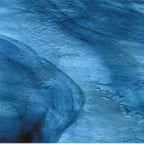 96 COE Deep Steel, Sky Blue Waterglass - Stained Glass Express 