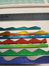 96 COE Dichroic Firestrip Border