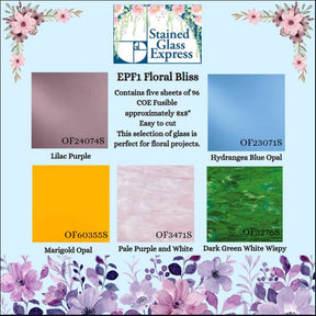 96 COE Express Pack Floral Bliss - Stained Glass Express 