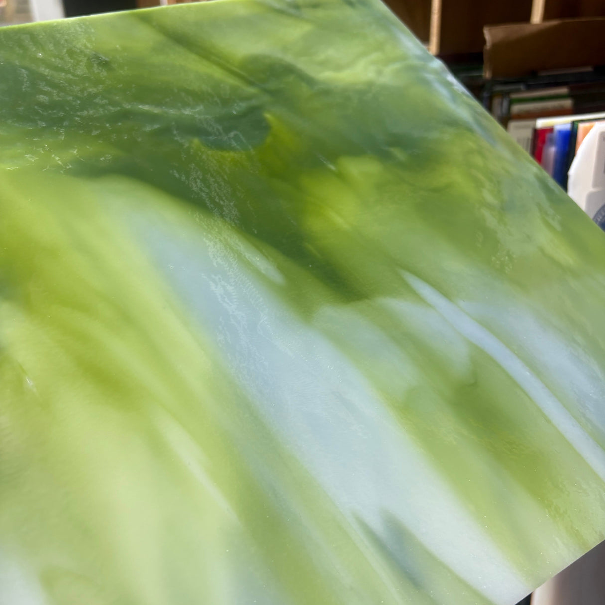 96 COE Fern Green, White Streaky