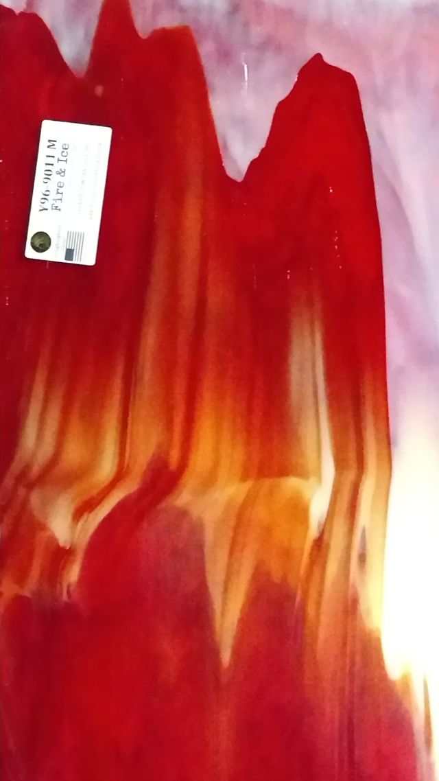 96 COE Fire and Ice - Stained Glass Express 