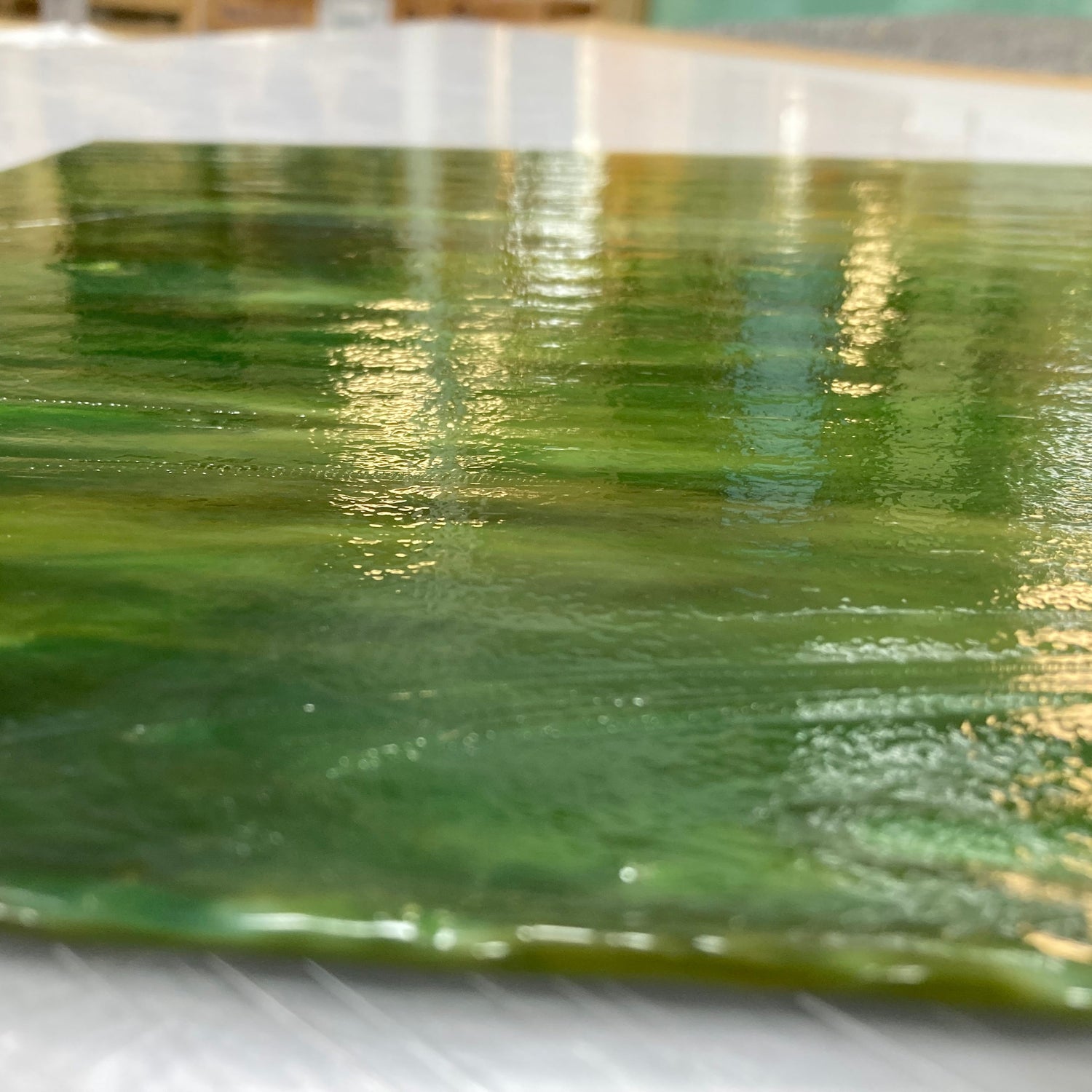 96 COE Green, Ivory, Light Brown