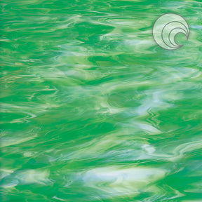 96 COE Light Green and White