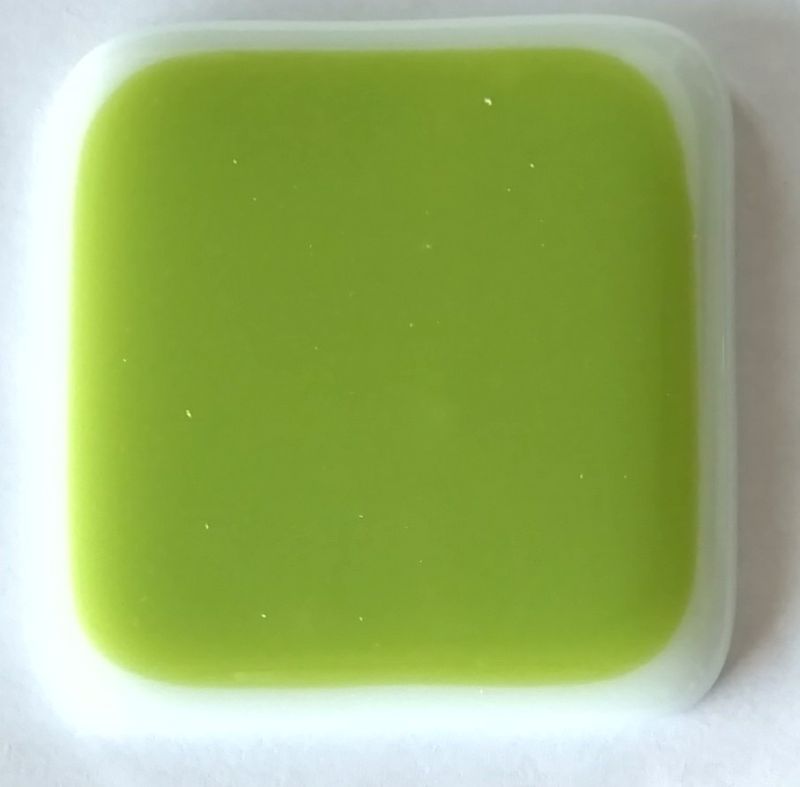 96 COE Lime Green Opal - Stained Glass Express 