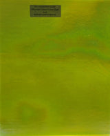 96 COE Lime Green Opal Irid - Stained Glass Express 