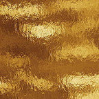 96 COE Medium Amber Rough Rolled - Stained Glass Express 