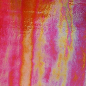 96 COE Orange Red Opal Striker Luminescent - Stained Glass Express 