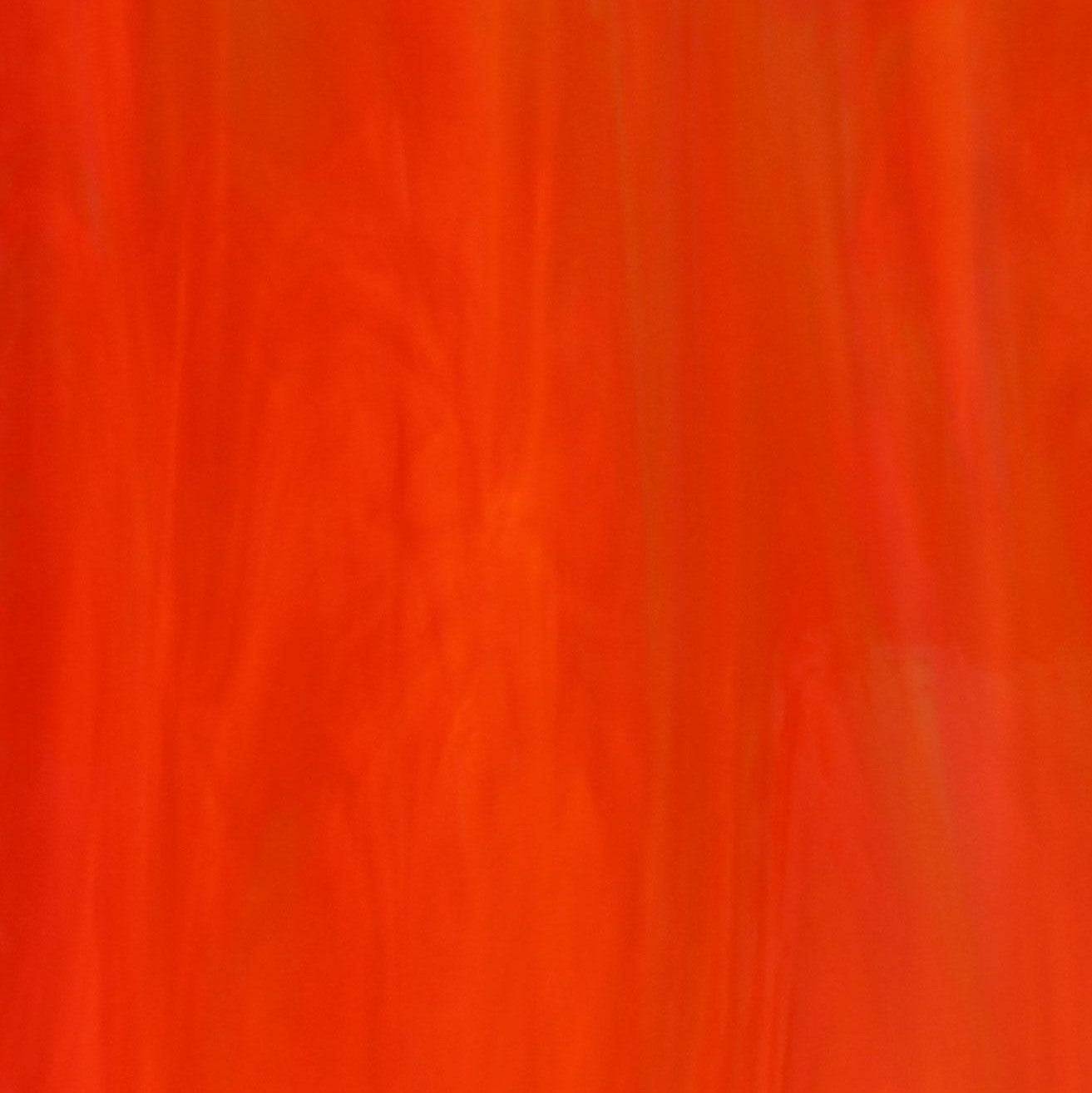 96 COE Orange and White Wispy - Stained Glass Express 