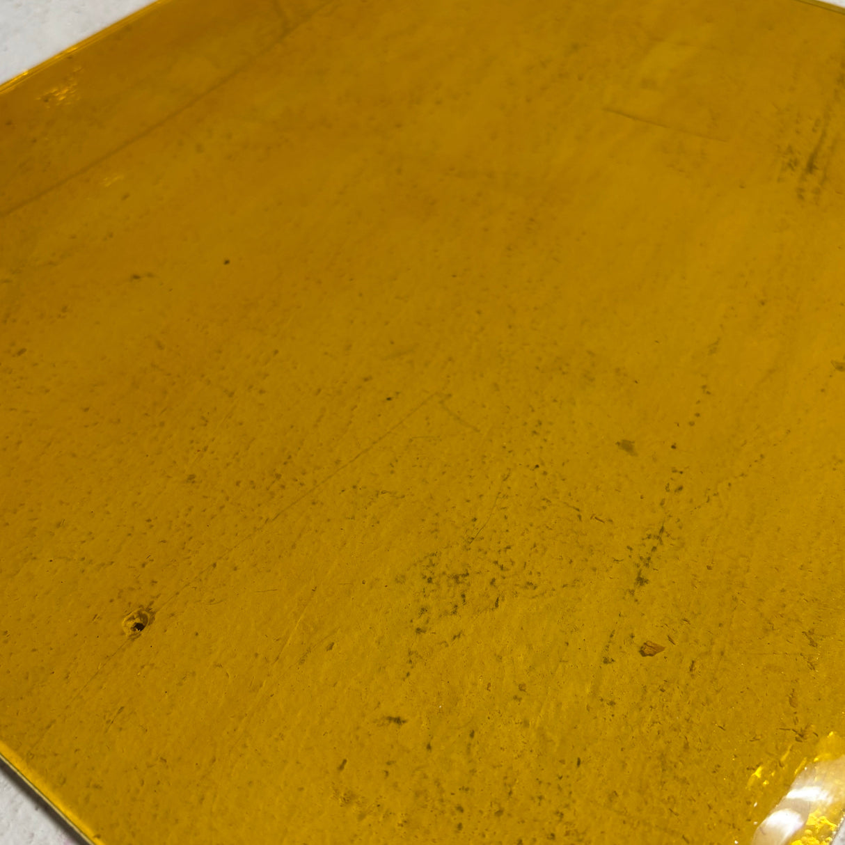 96 COE Pale Amber Waterglass