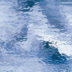 96 COE Pale Blue Cathedral Waterglass - Stained Glass Express 