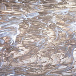 96 COE Pale Gray, White Wispy - Stained Glass Express 