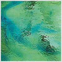 96 COE Pale Grn/Aqua Bl Waterglass - Stained Glass Express 