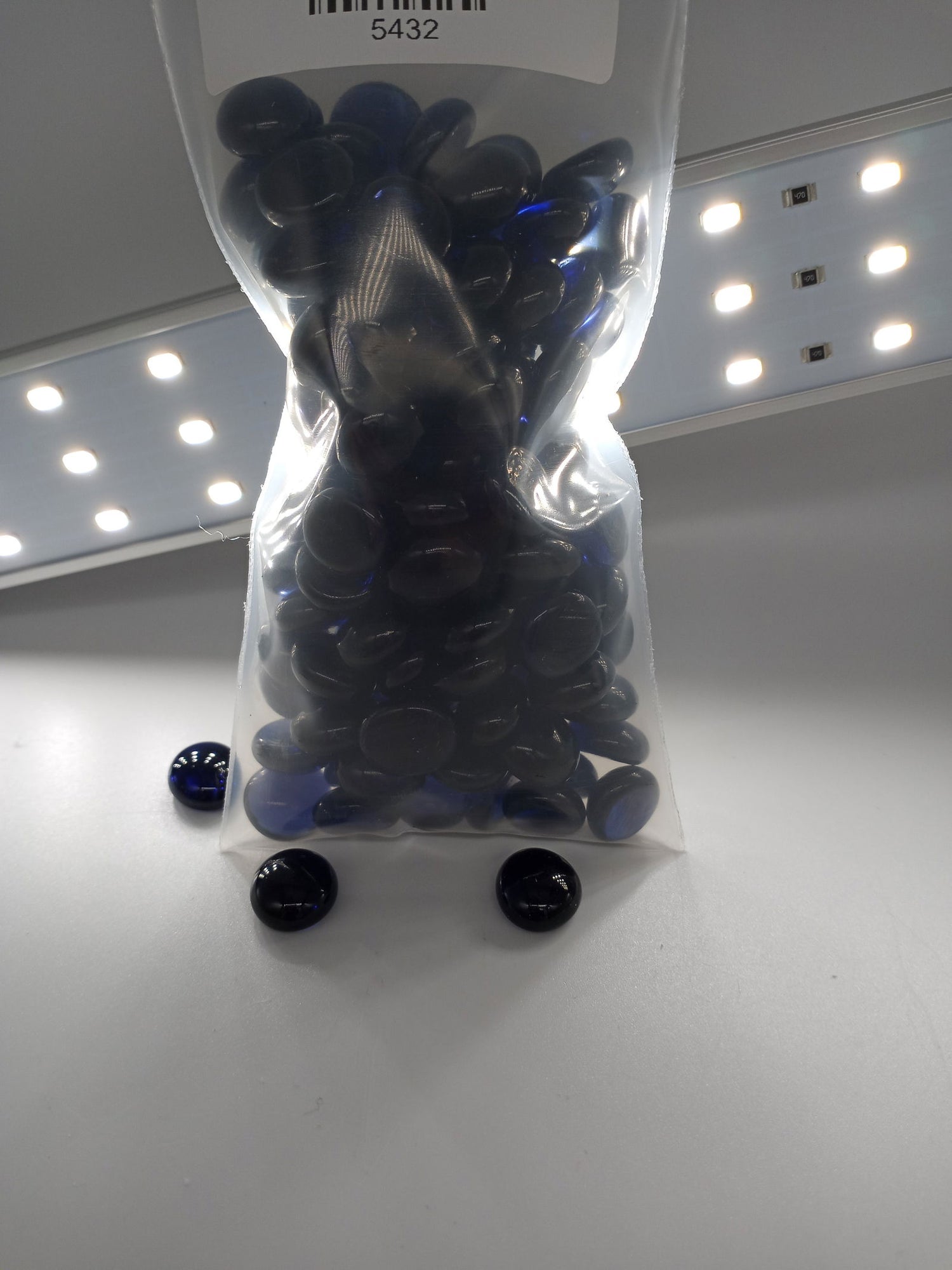 96 COE Pebbles 1/2 Pound Bag - Stained Glass Express 