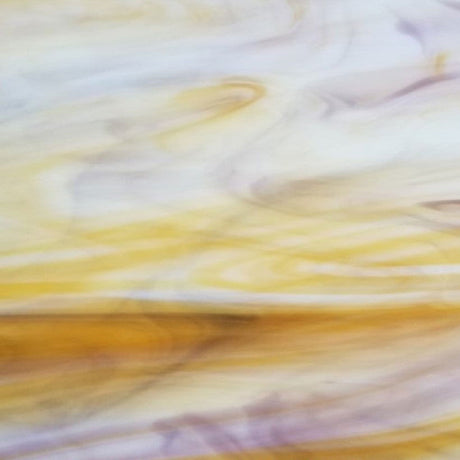 96 COE Purple, Amber & White - Stained Glass Express 