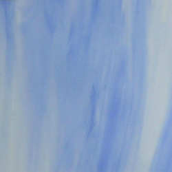 96 COE Superior Blue w/White - Stained Glass Express 